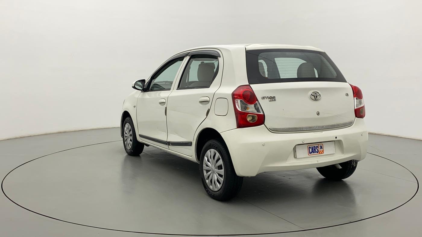 2015 Toyota Etios Liva G, Petrol, Manual, 96,553 km, Left Back Diagonal