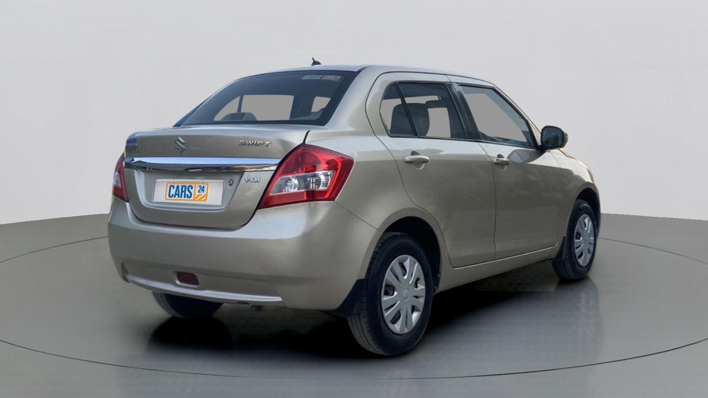 2014 Maruti Swift Dzire VDI, Diesel, Manual, 78,872 km, Right Back Diagonal
