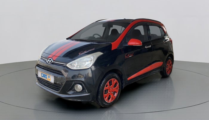 2014 Hyundai Grand i10 SPORTZ 1.2 KAPPA VTVT, Petrol, Manual, 28,066 km, Left Front Diagonal
