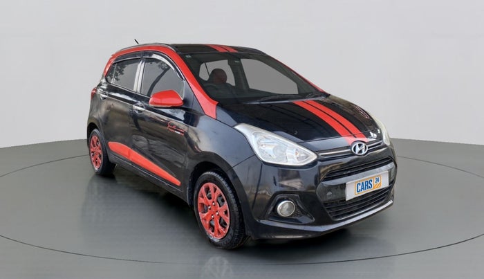 2014 Hyundai Grand i10 SPORTZ 1.2 KAPPA VTVT, Petrol, Manual, 28,066 km, Right Front Diagonal