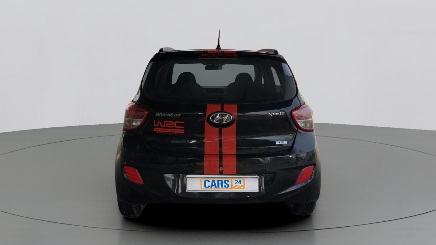 2014 Hyundai Grand i10 SPORTZ 1.2 KAPPA VTVT, Petrol, Manual, 28,066 km, Back/Rear