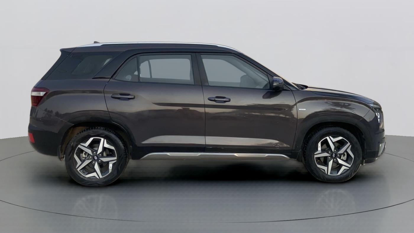 2021 Hyundai ALCAZAR PRESTIGE (O) 6STR 2.0 AT, Petrol, Automatic, 5,197 km, Right Side View