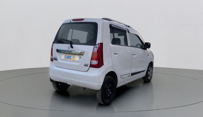 2018 Maruti Wagon R 1.0 VXI AMT, Petrol, Automatic, 52,571 km, Right Back Diagonal