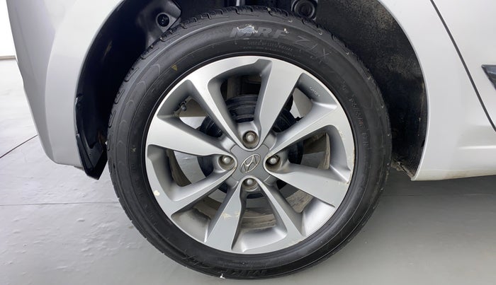 2015 Hyundai Elite i20 ASTA 1.2 (O), Petrol, Manual, 72,417 km, Right Rear Wheel