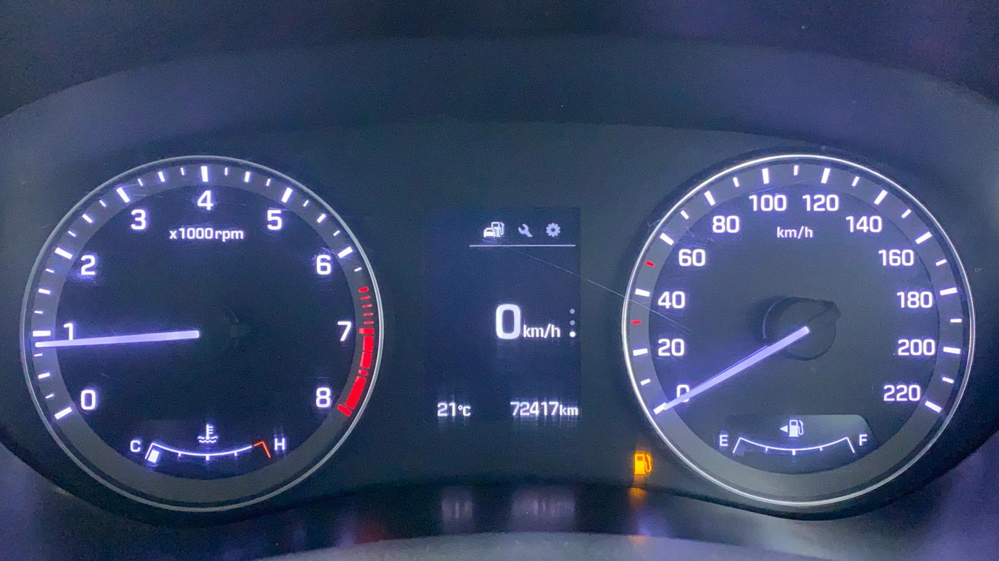 2015 Hyundai Elite i20 ASTA 1.2 (O), Petrol, Manual, 72,417 km, Odometer Image