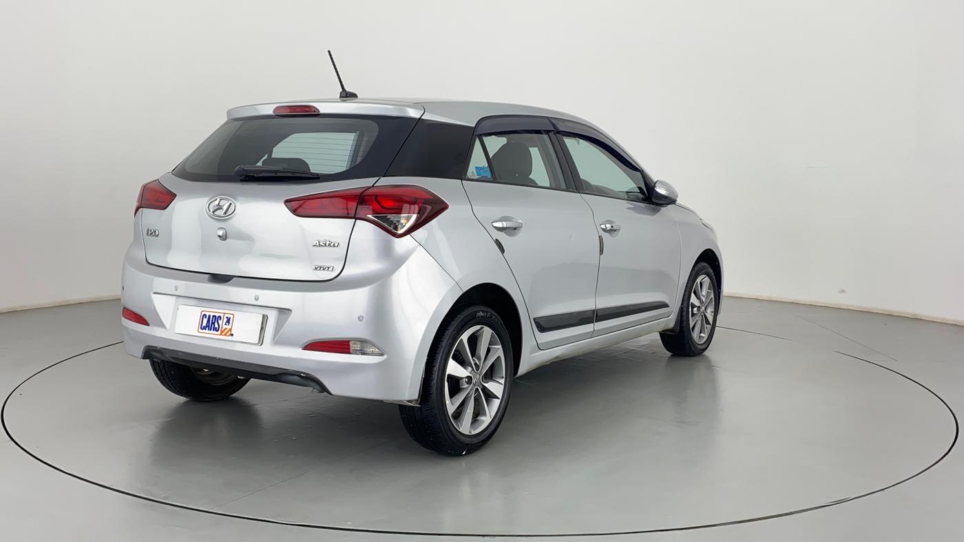 2015 Hyundai Elite i20 ASTA 1.2 (O), Petrol, Manual, 72,417 km, Right Back Diagonal