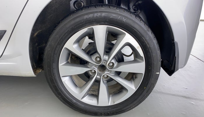 2015 Hyundai Elite i20 ASTA 1.2 (O), Petrol, Manual, 72,417 km, Left Rear Wheel