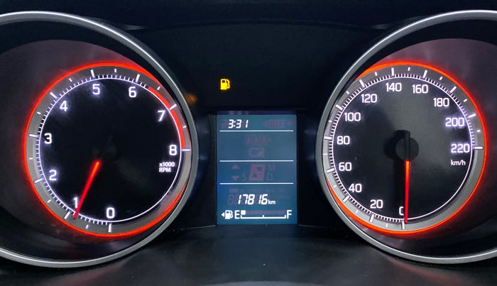 2020 Maruti Swift VXI, Petrol, Manual, 17,816 km, Odometer Image