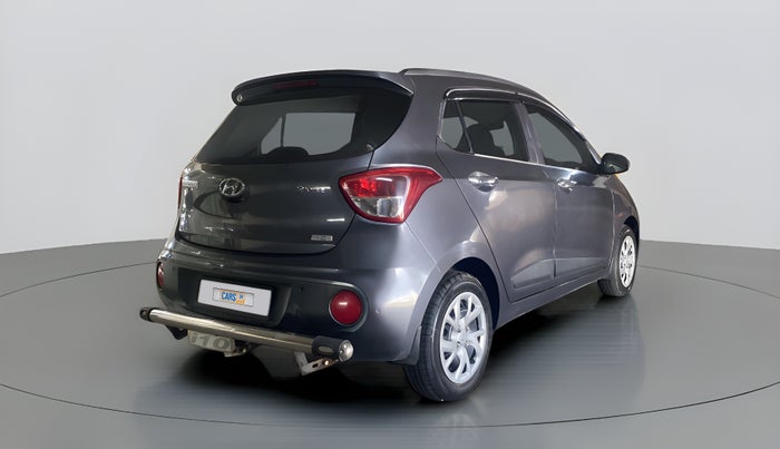 2019 Hyundai Grand i10 SPORTZ 1.2 KAPPA VTVT, Petrol, Manual, 24,945 km, Right Back Diagonal
