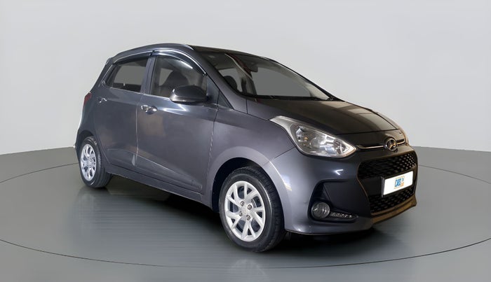 2019 Hyundai Grand i10 SPORTZ 1.2 KAPPA VTVT, Petrol, Manual, 24,945 km, Right Front Diagonal