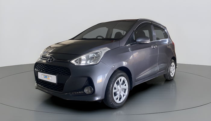 2019 Hyundai Grand i10 SPORTZ 1.2 KAPPA VTVT, Petrol, Manual, 24,945 km, Left Front Diagonal