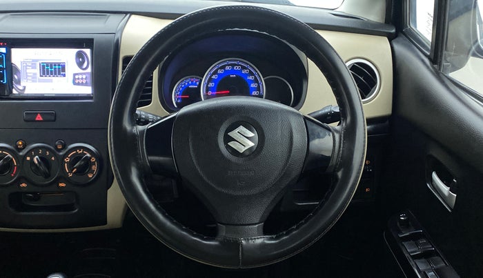 2017 Maruti Wagon R 1.0 VXI+ AMT, Petrol, Automatic, 54,469 km, Steering Wheel Close Up