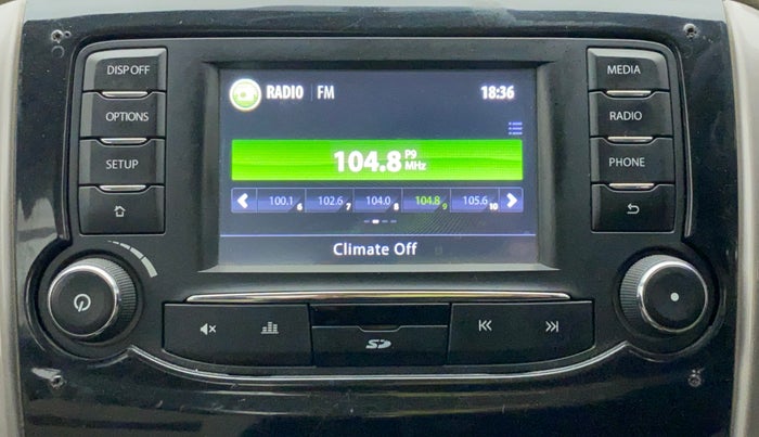 2014 Tata Zest XT RT, Petrol, Manual, 79,808 km, Infotainment System
