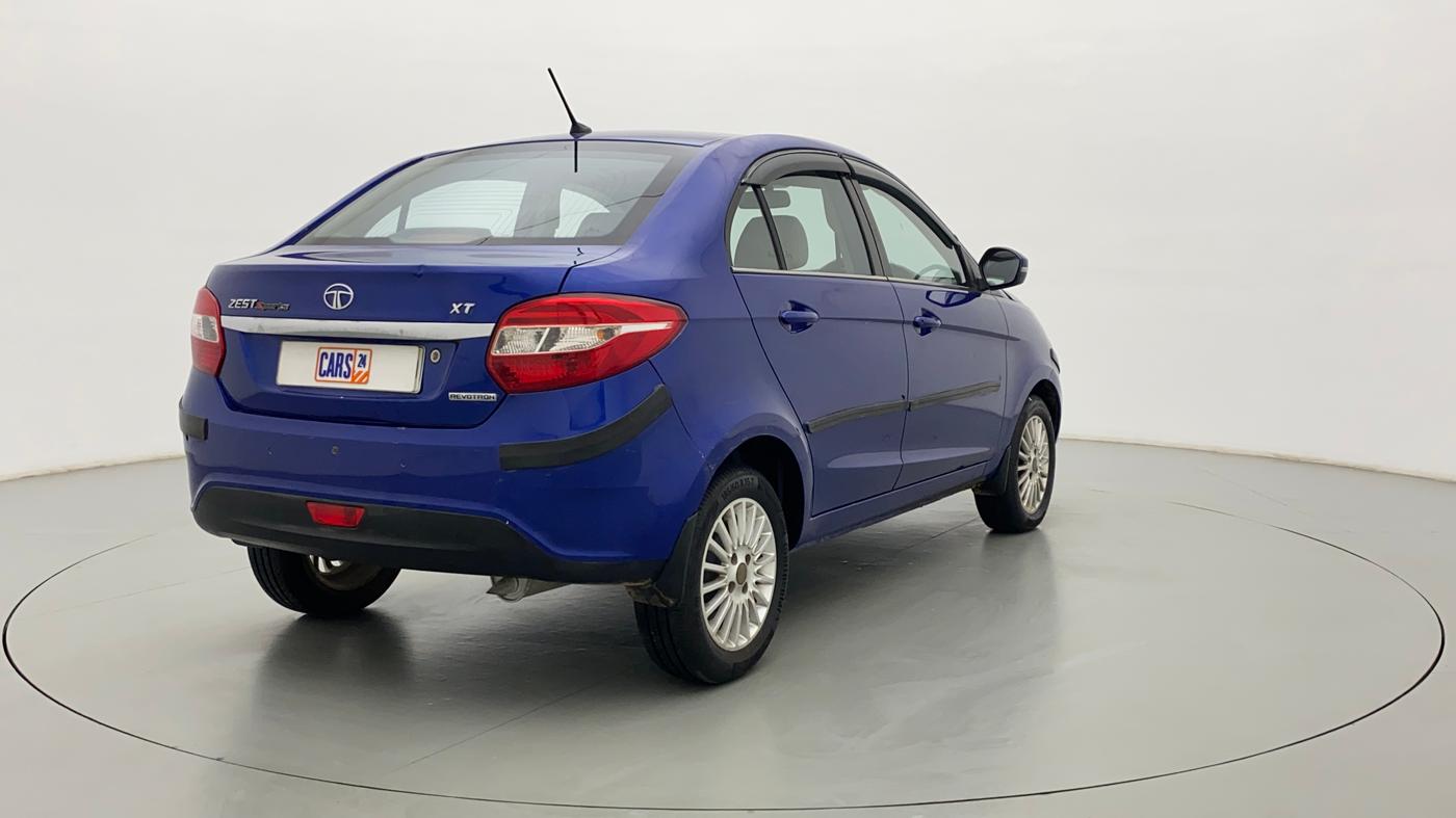 2014 Tata Zest XT RT, Petrol, Manual, 79,808 km, Right Back Diagonal
