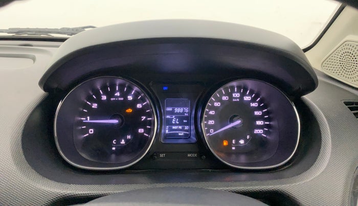 2018 Tata Tiago XZ PETROL, Petrol, Manual, 98,875 km, Odometer Image