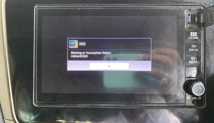 2017 Honda City 1.5L I-VTEC VX, Petrol, Manual, 53,088 km, Infotainment system - GPS Card not working/missing