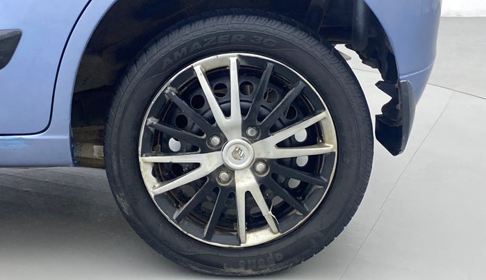 2013 Maruti Wagon R 1.0 VXI, Petrol, Manual, 61,173 km, Left Rear Wheel