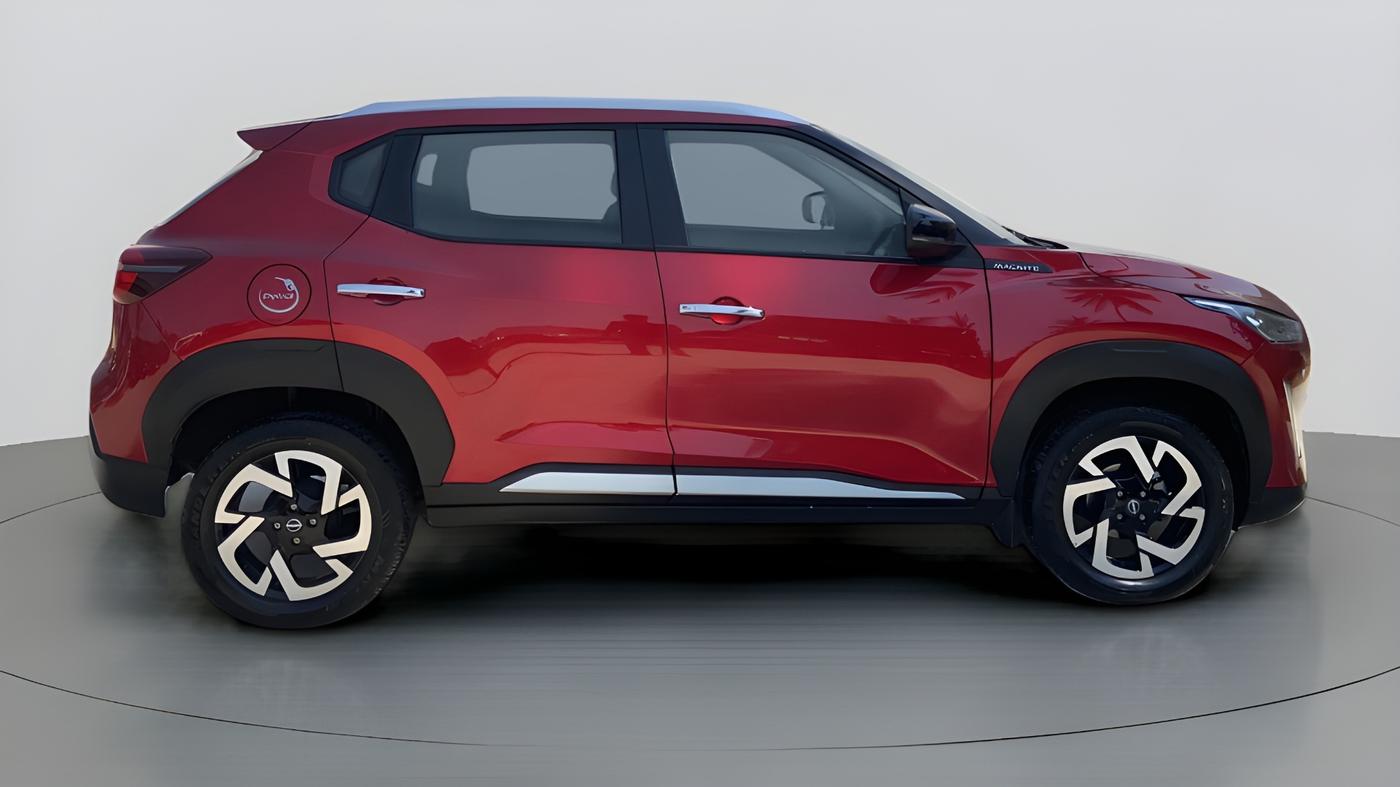 2022 Nissan MAGNITE XV CVT TURBO, Petrol, Automatic, 2,716 km, Right Side View