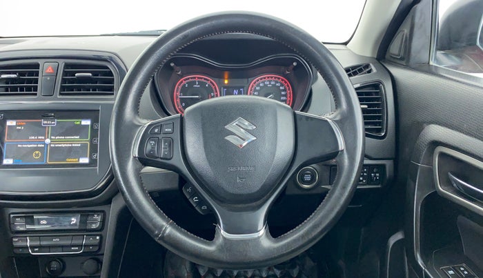 2018 Maruti Vitara Brezza ZDI PLUS AMT, Diesel, Automatic, 36,428 km, Steering Wheel Close Up
