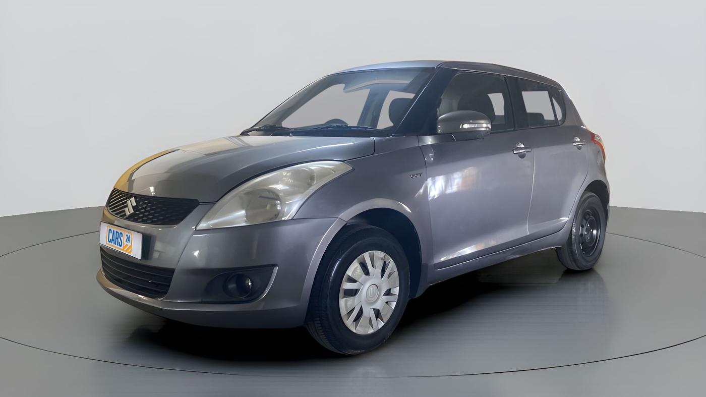 2013 Maruti Swift VXI, Petrol, Manual, 76,959 km, Left Front Diagonal