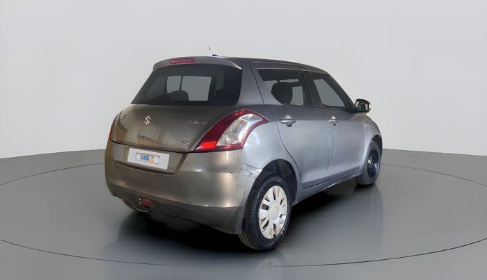 2013 Maruti Swift VXI, Petrol, Manual, 76,959 km, Right Back Diagonal