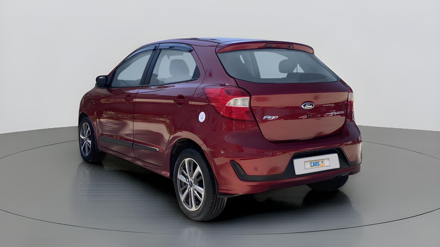 2021 Ford New Figo TITANIUM PLUS 1.2 PETROL AT, Petrol, Automatic, 17,733 km, Left Back Diagonal