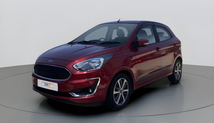 2021 Ford New Figo TITANIUM PLUS 1.2 PETROL AT, Petrol, Automatic, 17,733 km, Left Front Diagonal