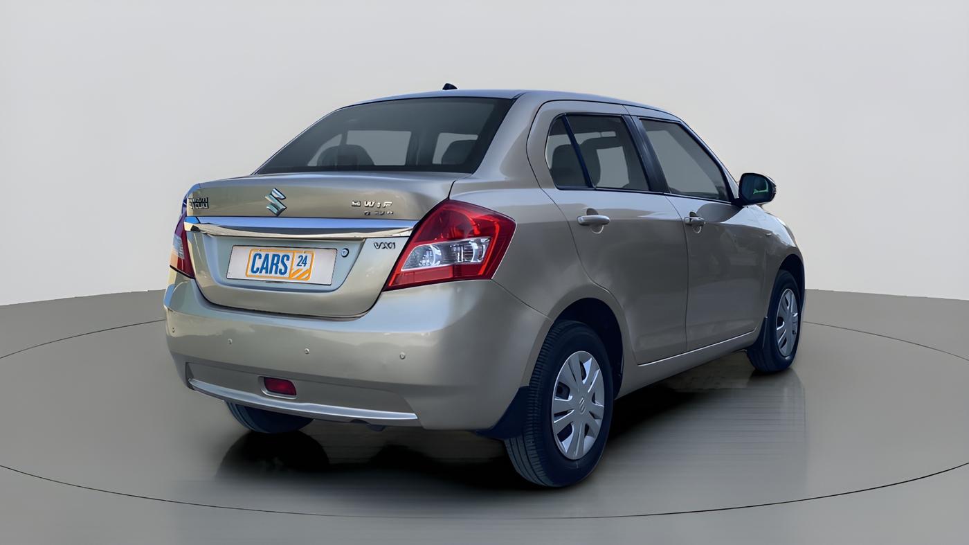 2014 Maruti Swift Dzire VXI, Petrol, Manual, 24,389 km, Right Back Diagonal