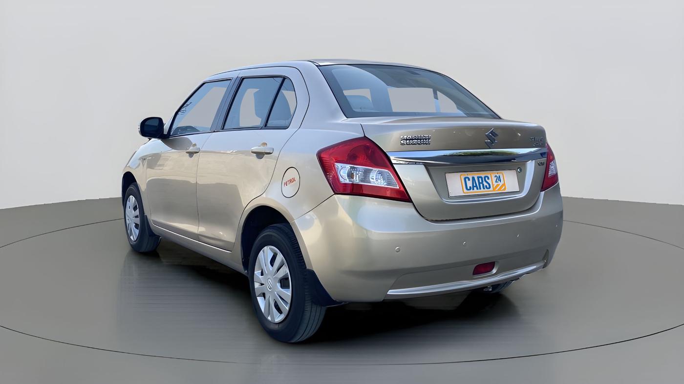 2014 Maruti Swift Dzire VXI, Petrol, Manual, 24,389 km, Left Back Diagonal