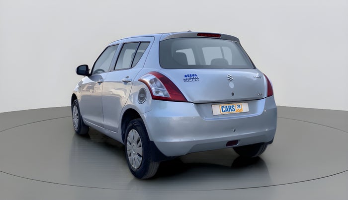 2014 Maruti Swift VXI, Petrol, Manual, 81,379 km, Left Back Diagonal