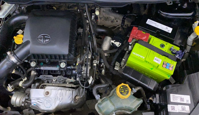 2021 Tata NEXON XZ PLUS PETROL DARK EDITION, Petrol, Manual, 68,454 km, Engine View - Left