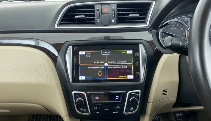 2017 Maruti Ciaz DELTA 1.4 MT PETROL, Petrol, Manual, 83,946 km, Air Conditioner
