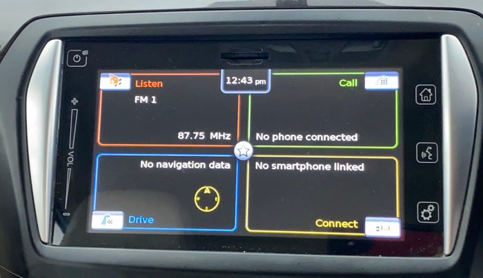 2017 Maruti Ciaz DELTA 1.4 MT PETROL, Petrol, Manual, 83,946 km, Infotainment system - GPS Card not working/missing