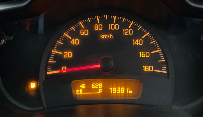 2017 Maruti Celerio VXI (O), Petrol, Manual, 79,509 km, Odometer Image