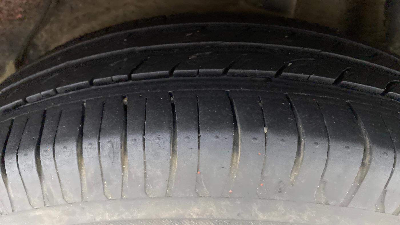 2017 Maruti Celerio VXI (O), Petrol, Manual, 79,509 km, Left Rear Tyre Tread