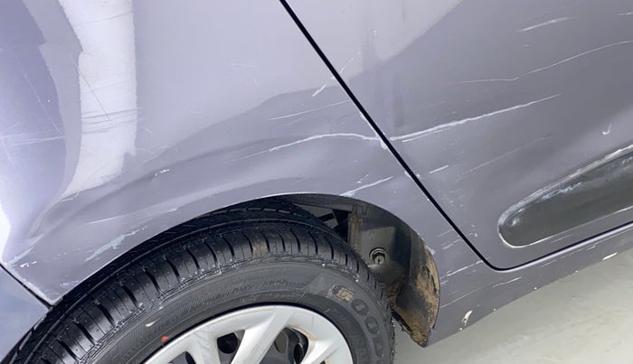 2017 Hyundai Grand i10 MAGNA 1.2 KAPPA VTVT, Petrol, Manual, 25,091 km, Right quarter panel - Slightly dented