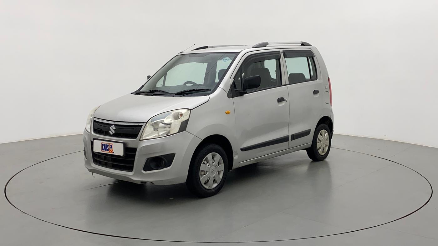 2014 Maruti Wagon R 1.0 LXI CNG, CNG, Manual, 76,560 km, Left Front Diagonal