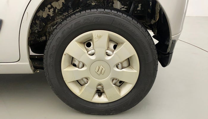 2014 Maruti Wagon R 1.0 LXI CNG, CNG, Manual, 76,560 km, Left Rear Wheel