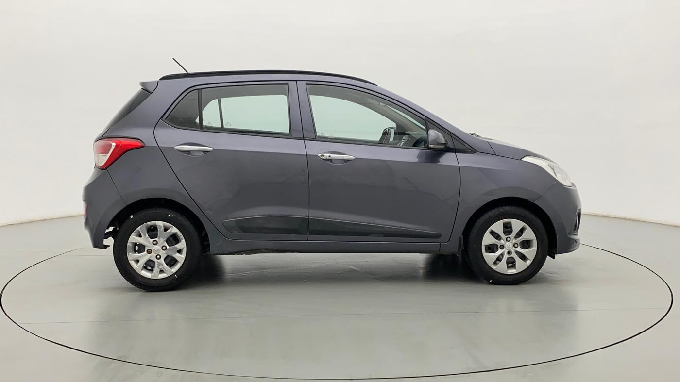 2013 Hyundai Grand i10 SPORTZ 1.2 KAPPA VTVT, Petrol, Manual, 57,812 km, Right Side View