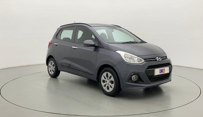 2013 Hyundai Grand i10 SPORTZ 1.2 KAPPA VTVT, Petrol, Manual, 57,812 km, Right Front Diagonal