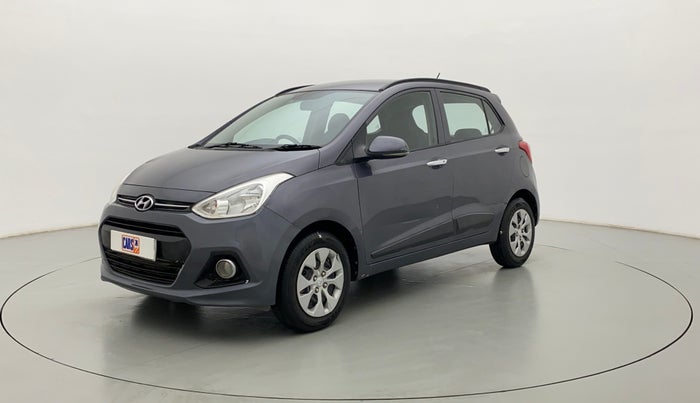 2013 Hyundai Grand i10 SPORTZ 1.2 KAPPA VTVT, Petrol, Manual, 57,812 km, Left Front Diagonal