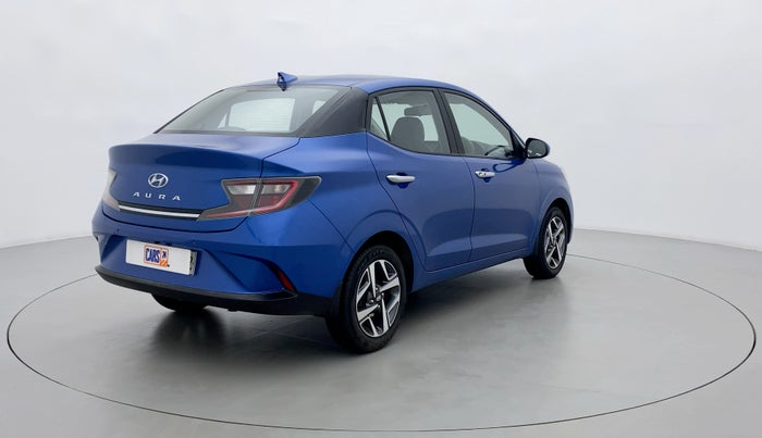 2020 Hyundai AURA SX 1.2 (O), Petrol, Manual, 9,197 km, Right Back Diagonal