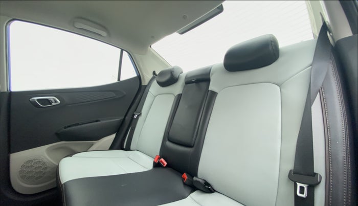 2020 Hyundai AURA SX 1.2 (O), Petrol, Manual, 9,197 km, Right Side Rear Door Cabin