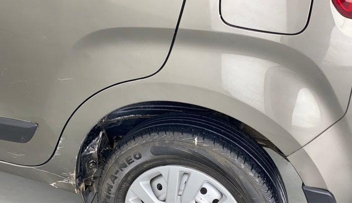2022 Maruti New Wagon-R LXI CNG 1.0, CNG, Manual, 41,972 km, Left quarter panel - Slightly dented