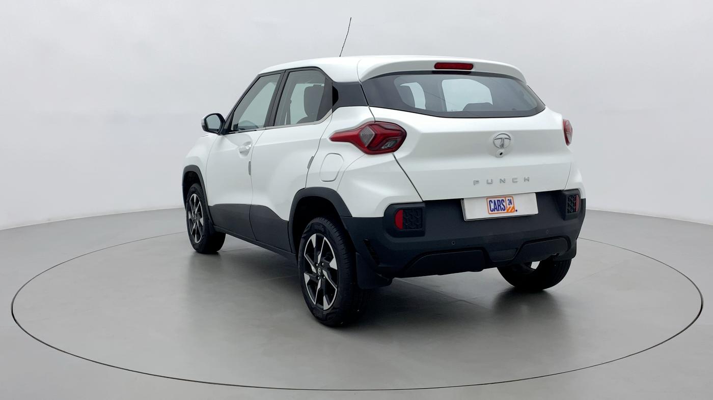 2022 Tata PUNCH ACCOMPLISHED DAZZLE PACK MT, Petrol, Manual, 3,348 km, Left Back Diagonal