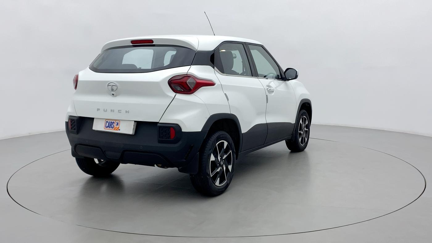 2022 Tata PUNCH ACCOMPLISHED DAZZLE PACK MT, Petrol, Manual, 3,348 km, Right Back Diagonal