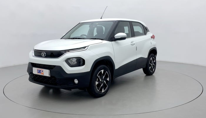 2022 Tata PUNCH ACCOMPLISHED DAZZLE PACK MT, Petrol, Manual, 3,348 km, Left Front Diagonal