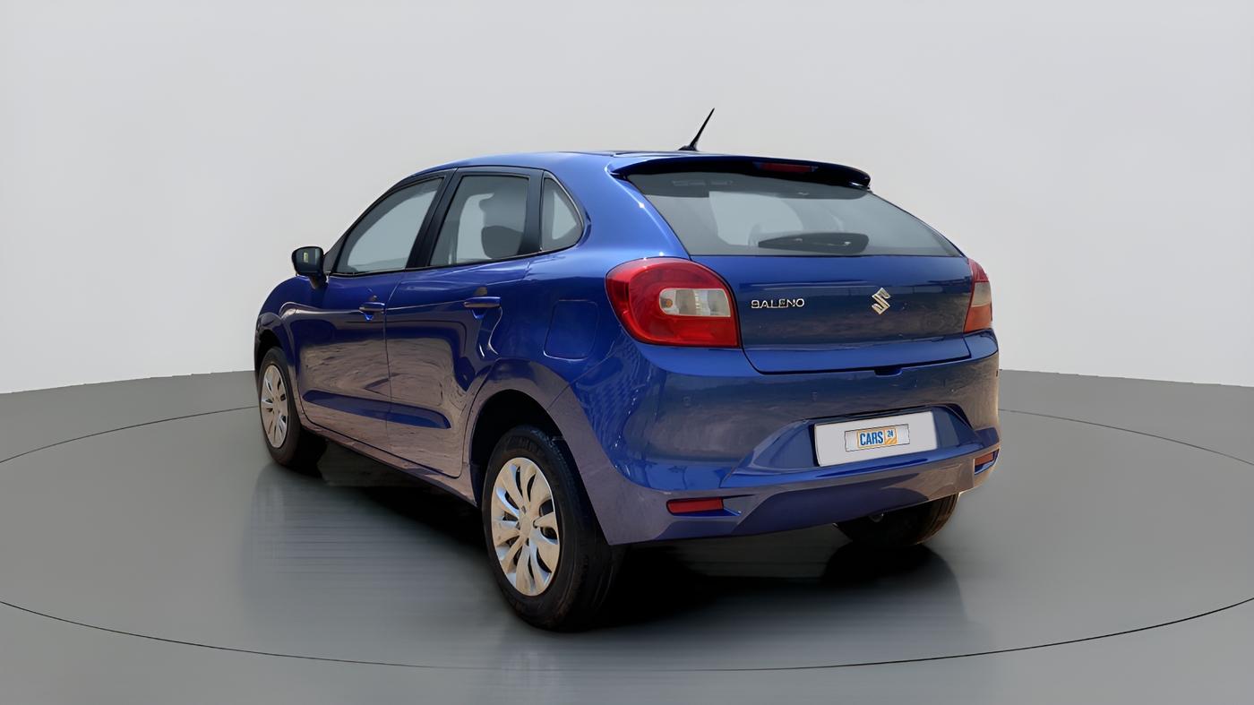 2017 Maruti Baleno DELTA PETROL 1.2, Petrol, Manual, 49,711 km, Left Back Diagonal