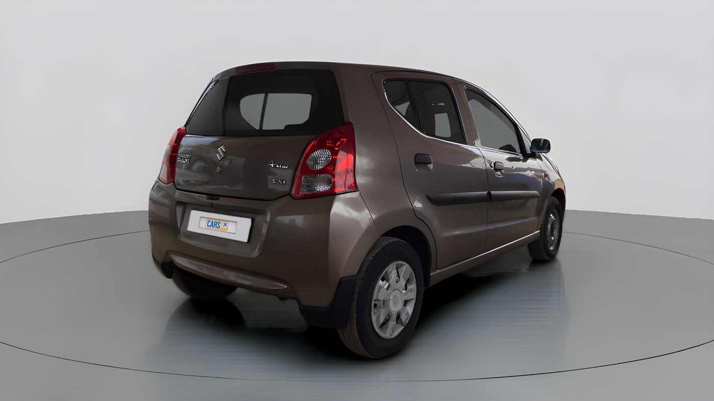 2011 Maruti A Star LXI, Petrol, Manual, 59,923 km, Right Back Diagonal