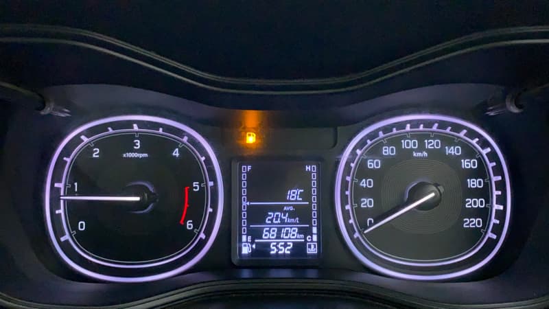 2019 Maruti Vitara Brezza ZDI PLUS DUAL TONE, Diesel, Manual, 68,208 km, Odometer Image
